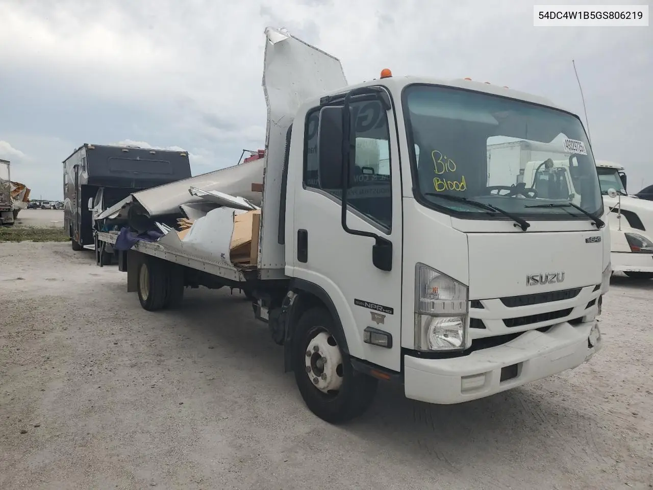 2016 Isuzu Npr Hd VIN: 54DC4W1B5GS806219 Lot: 49329725