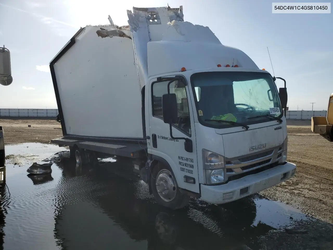 2016 Isuzu Npr Hd Billboard Truck VIN: 54DC4W1C4GS810450 Lot: 51698465