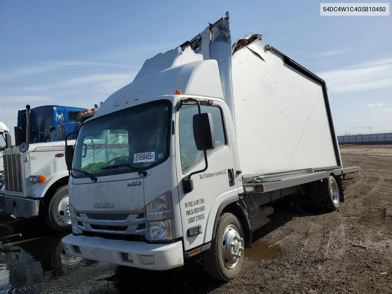2016 Isuzu Npr Hd Billboard Truck VIN: 54DC4W1C4GS810450 Lot: 51698465