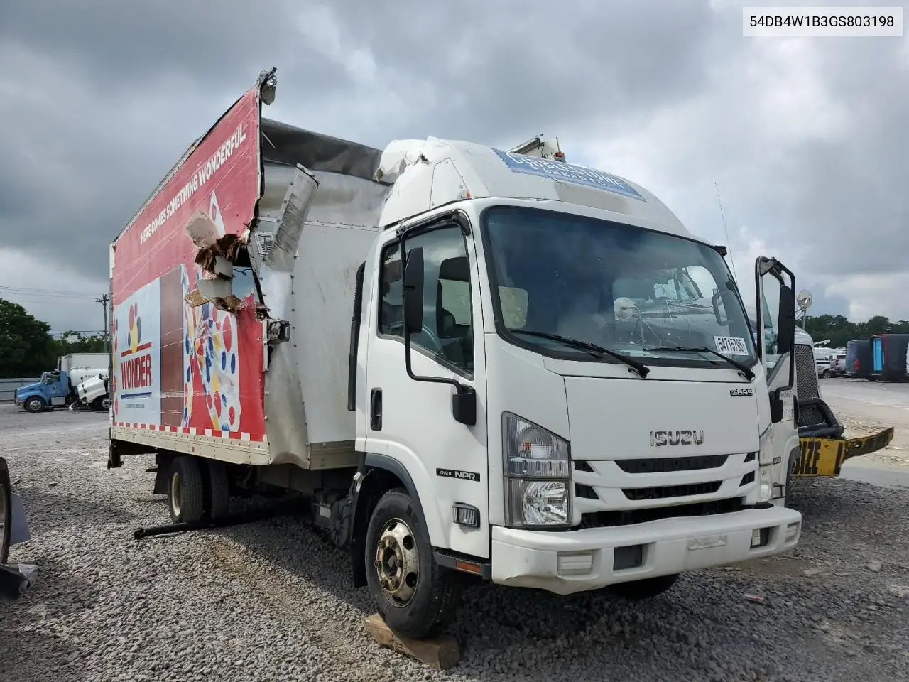 2016 Isuzu Npr VIN: 54DB4W1B3GS803198 Lot: 54715795