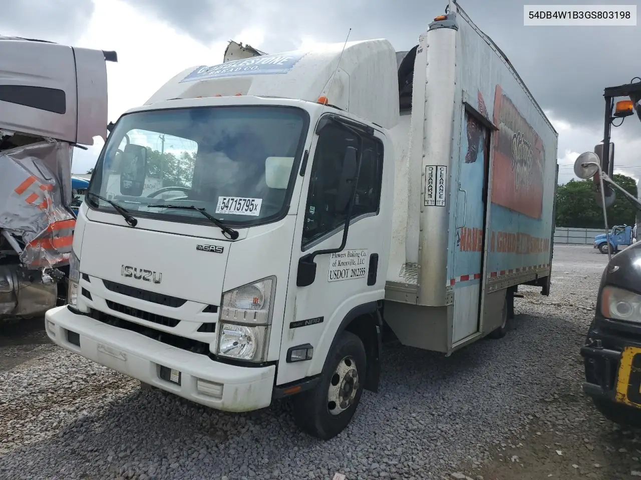 2016 Isuzu Npr VIN: 54DB4W1B3GS803198 Lot: 54715795