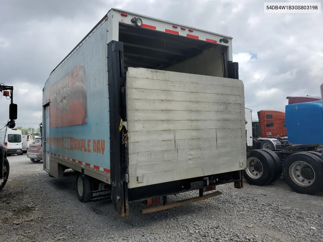 2016 Isuzu Npr VIN: 54DB4W1B3GS803198 Lot: 54715795