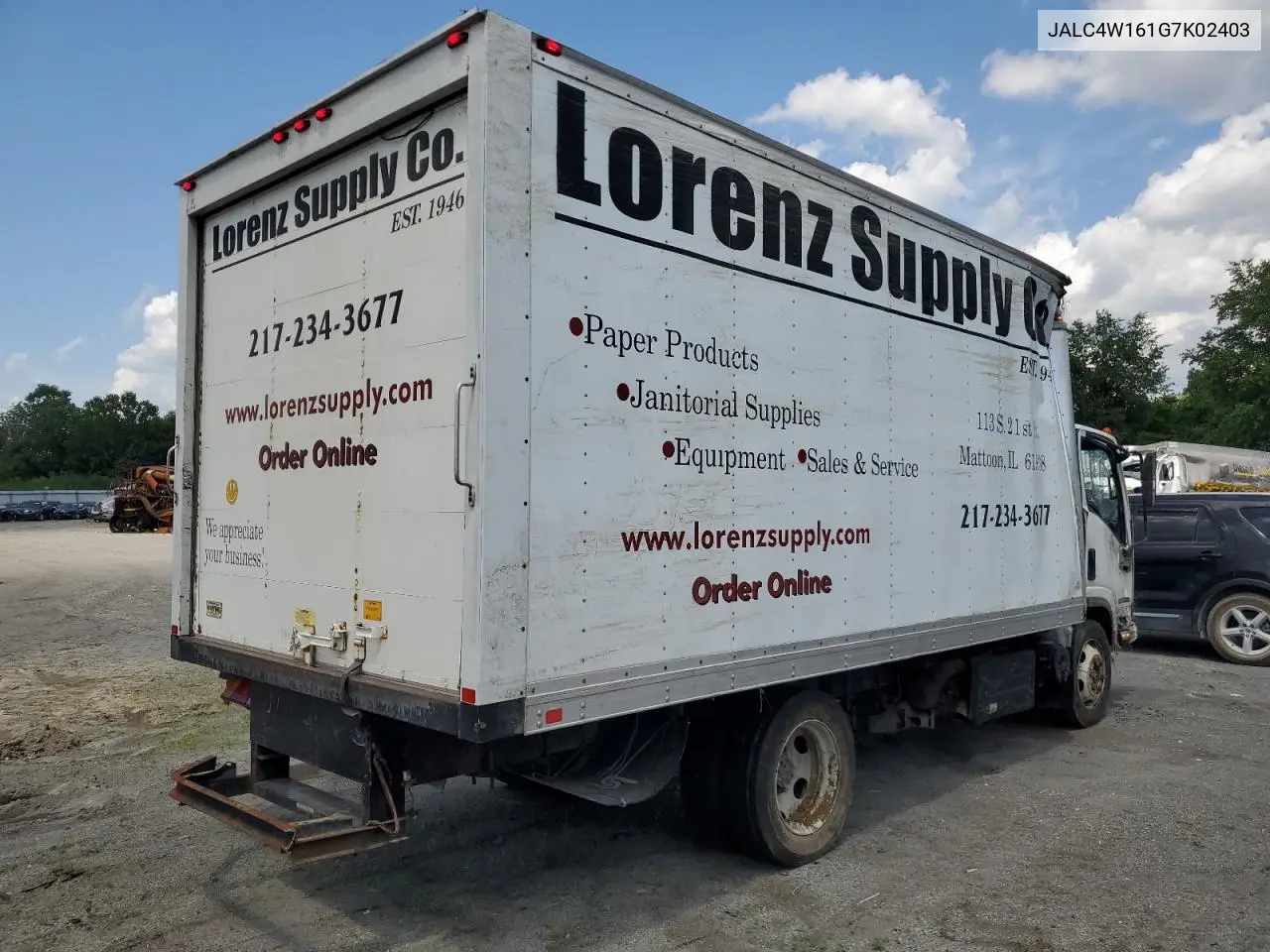 2016 Isuzu Npr Xd VIN: JALC4W161G7K02403 Lot: 61085395