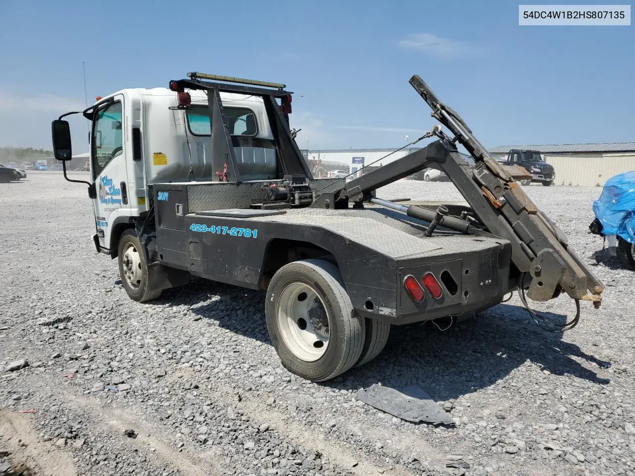 2017 Isuzu Npr Hd VIN: 54DC4W1B2HS807135 Lot: 53066425