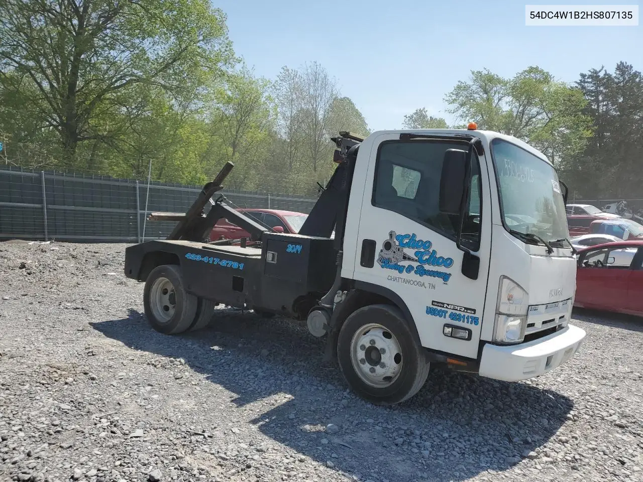 2017 Isuzu Npr Hd VIN: 54DC4W1B2HS807135 Lot: 53066425