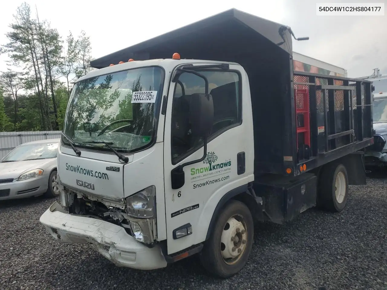 2017 Isuzu Npr Hd VIN: 54DC4W1C2HS804177 Lot: 55322395
