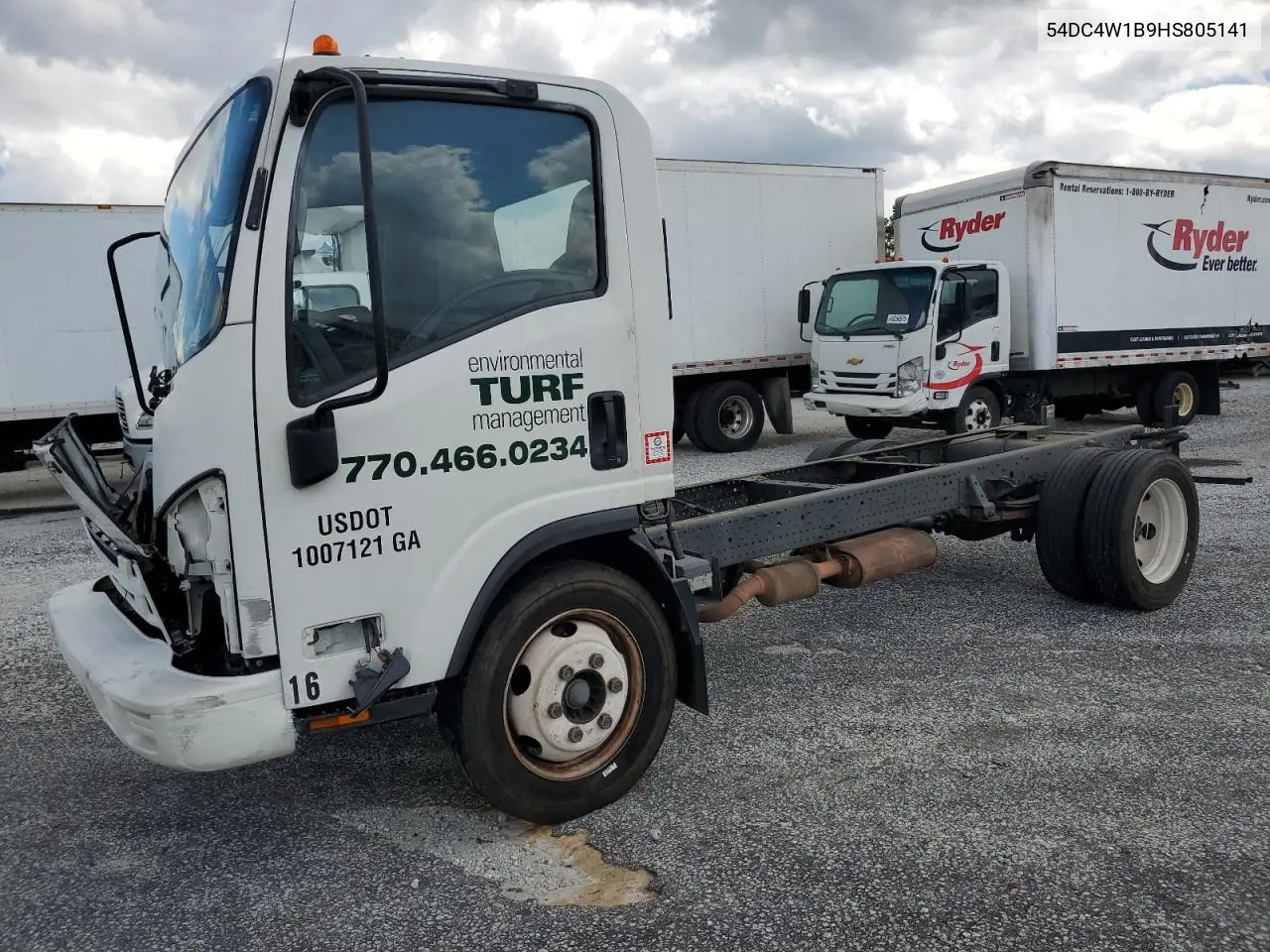2017 Isuzu Npr Hd VIN: 54DC4W1B9HS805141 Lot: 55396765