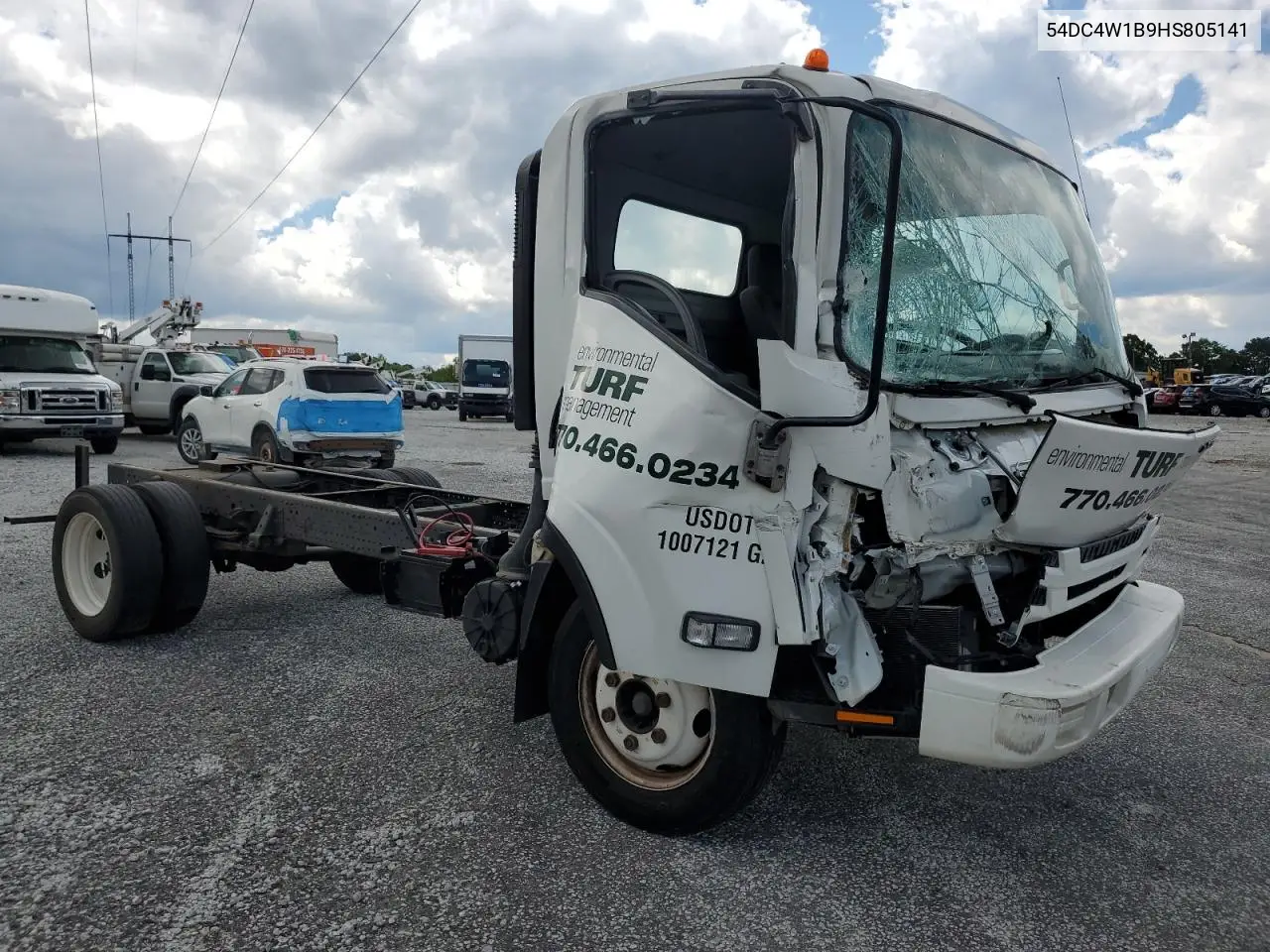 2017 Isuzu Npr Hd VIN: 54DC4W1B9HS805141 Lot: 55396765