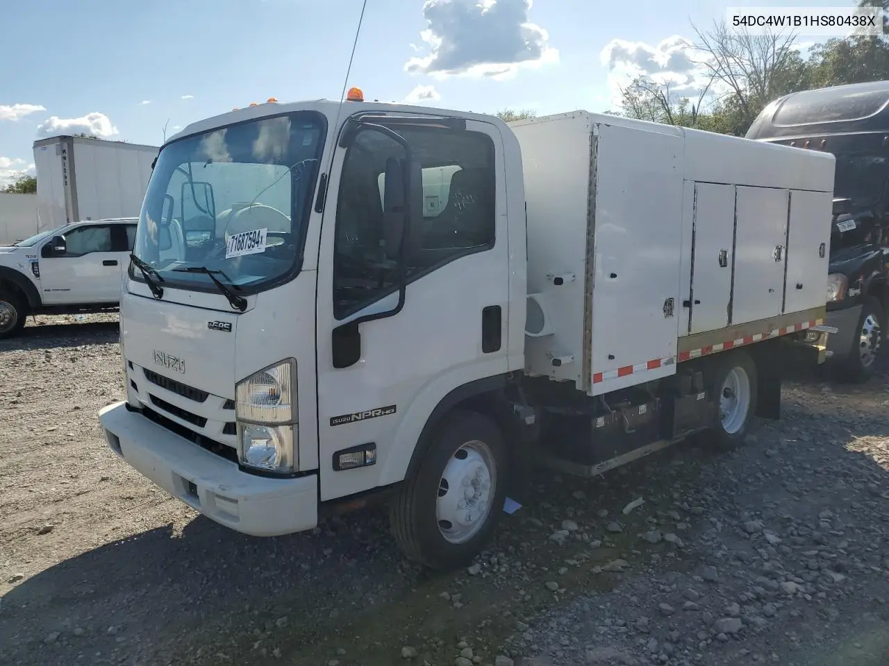 2017 Isuzu Npr Hd VIN: 54DC4W1B1HS80438X Lot: 55467565