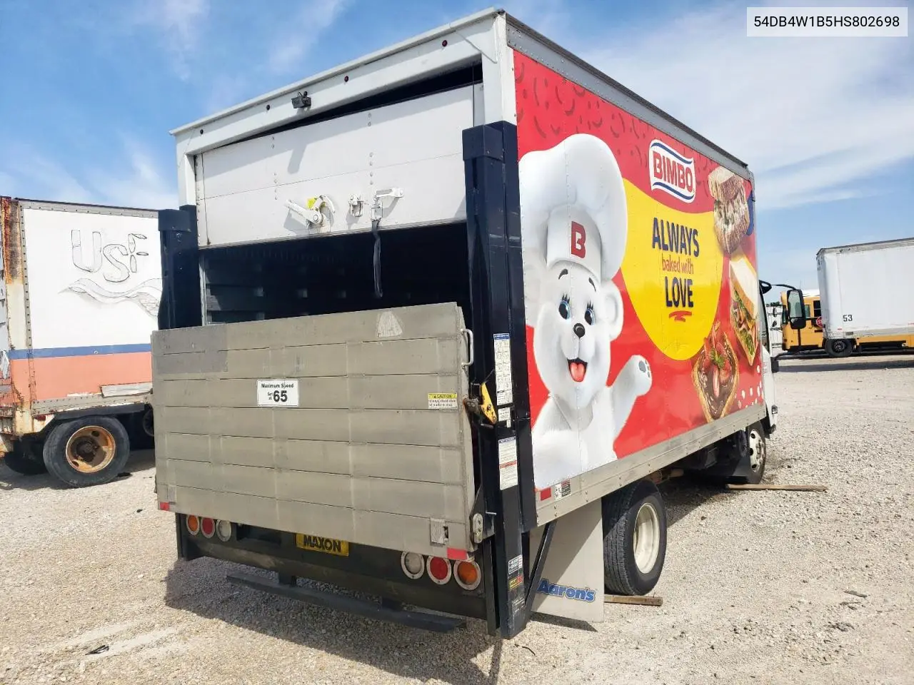 2017 Isuzu Npr VIN: 54DB4W1B5HS802698 Lot: 56221065