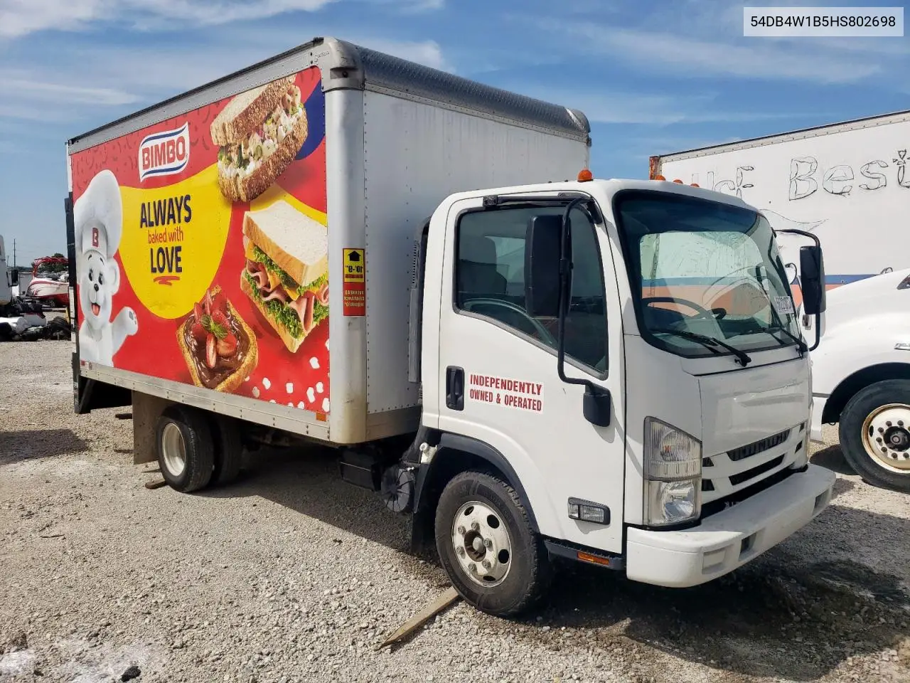2017 Isuzu Npr VIN: 54DB4W1B5HS802698 Lot: 56221065
