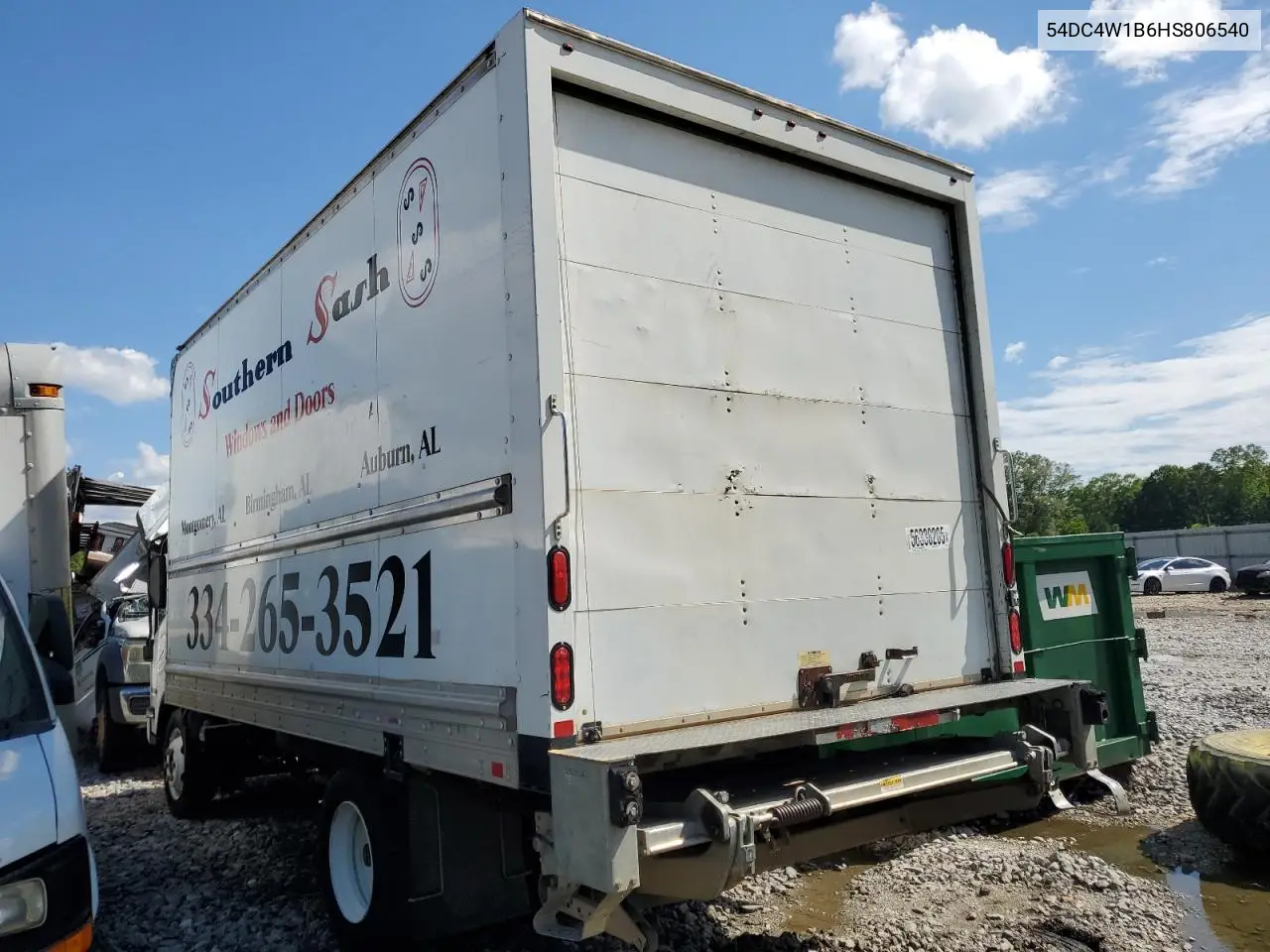 2017 Isuzu Npr Hd VIN: 54DC4W1B6HS806540 Lot: 56338205