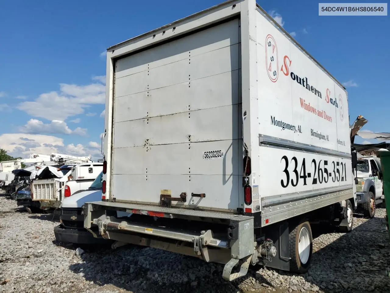 2017 Isuzu Npr Hd VIN: 54DC4W1B6HS806540 Lot: 56338205