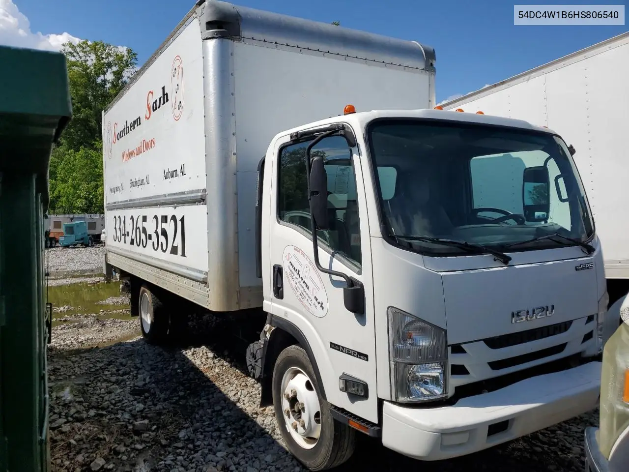 2017 Isuzu Npr Hd VIN: 54DC4W1B6HS806540 Lot: 56338205