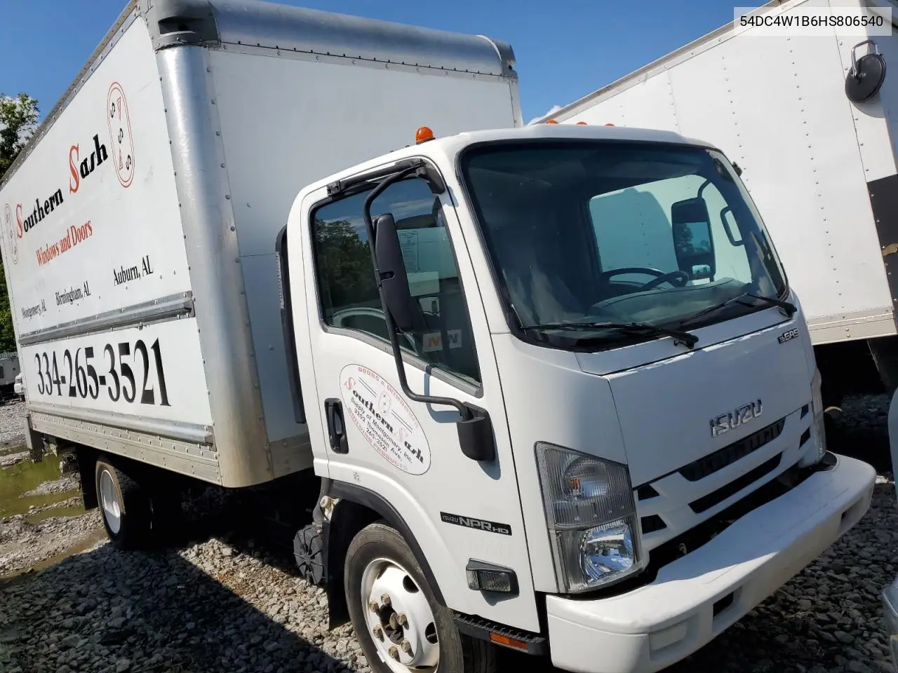 2017 Isuzu Npr Hd VIN: 54DC4W1B6HS806540 Lot: 56338205