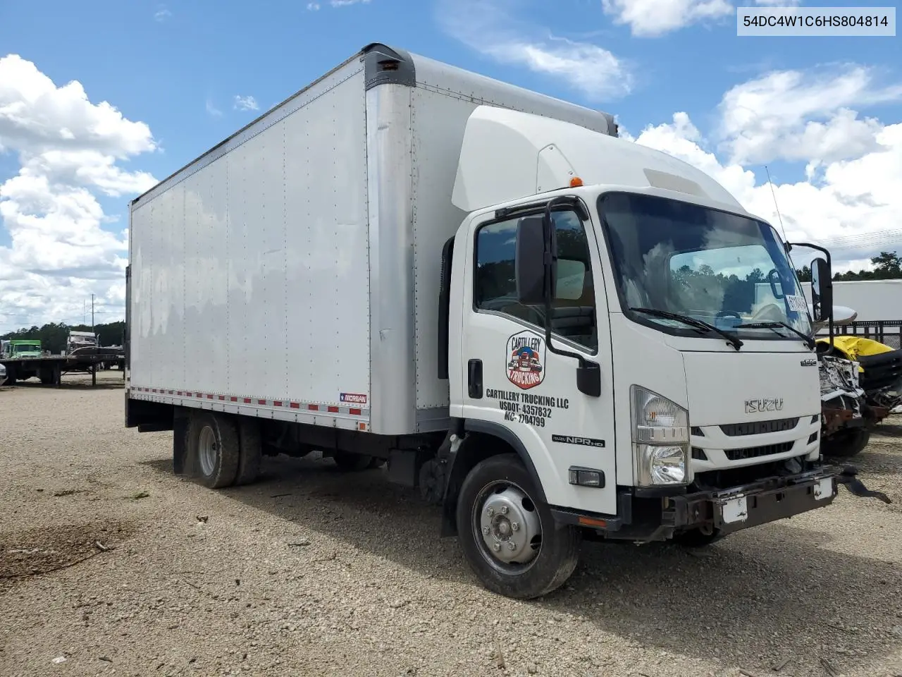 2017 Isuzu Npr Hd VIN: 54DC4W1C6HS804814 Lot: 61184845