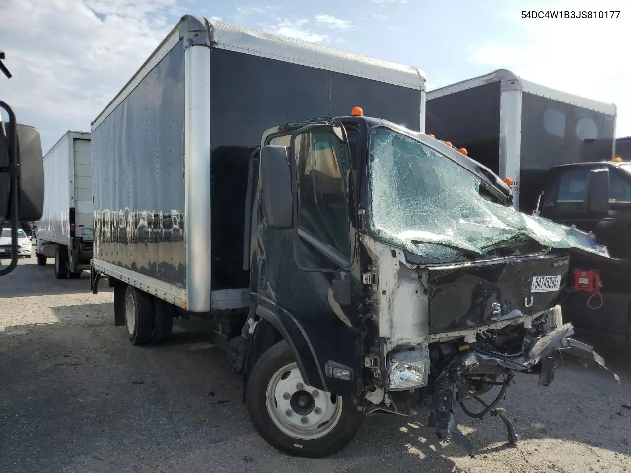 2018 Isuzu Npr Hd VIN: 54DC4W1B3JS810177 Lot: 54745285