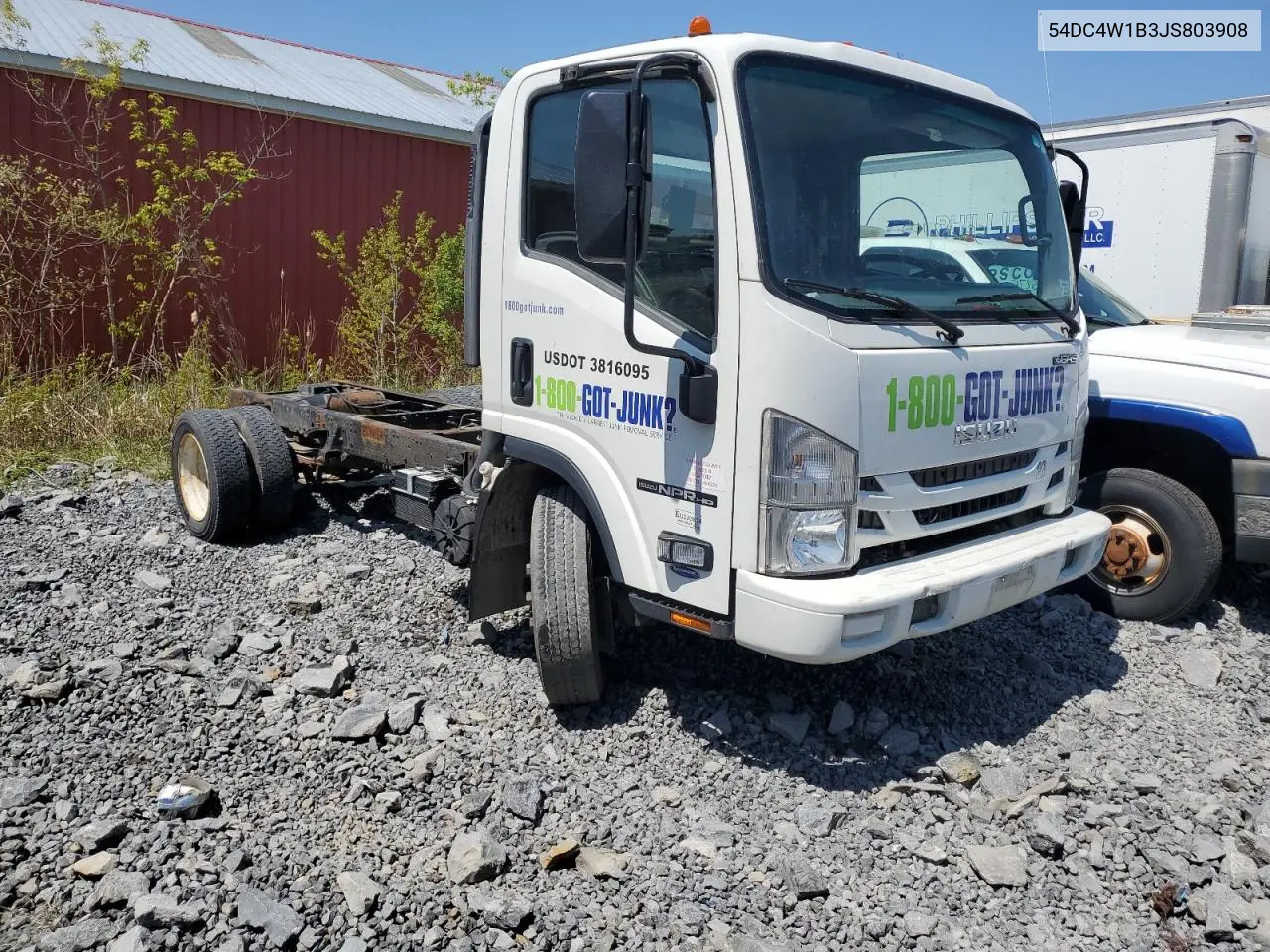 2018 Isuzu Npr Hd VIN: 54DC4W1B3JS803908 Lot: 55682705