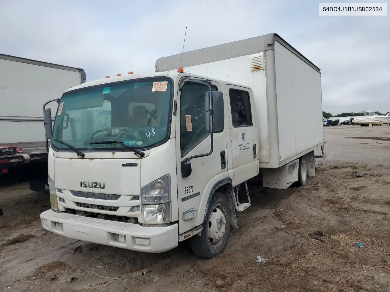 2018 Isuzu Npr Hd VIN: 54DC4J1B1JS802534 Lot: 55981145