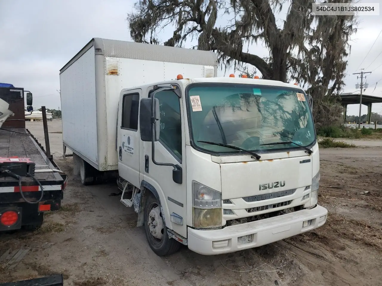 2018 Isuzu Npr Hd VIN: 54DC4J1B1JS802534 Lot: 55981145