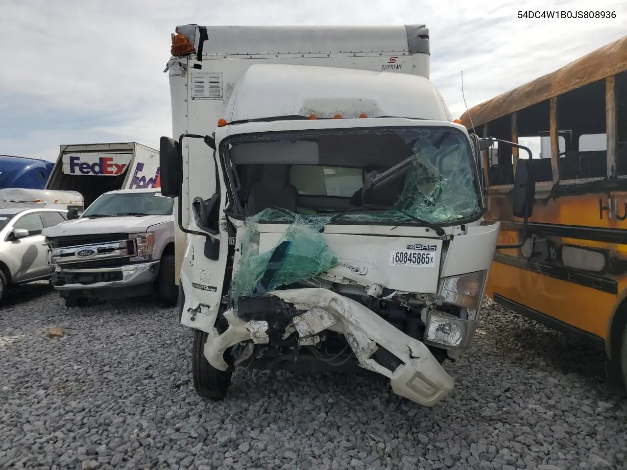 2018 Isuzu Npr Hd VIN: 54DC4W1B0JS808936 Lot: 60845865