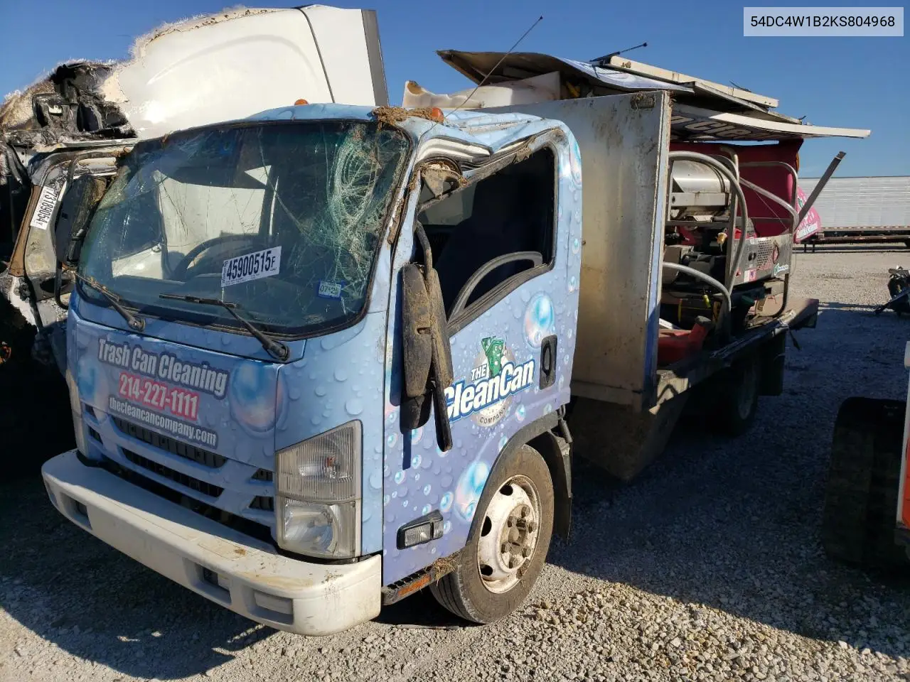 2019 Isuzu Npr Hd VIN: 54DC4W1B2KS804968 Lot: 45900515