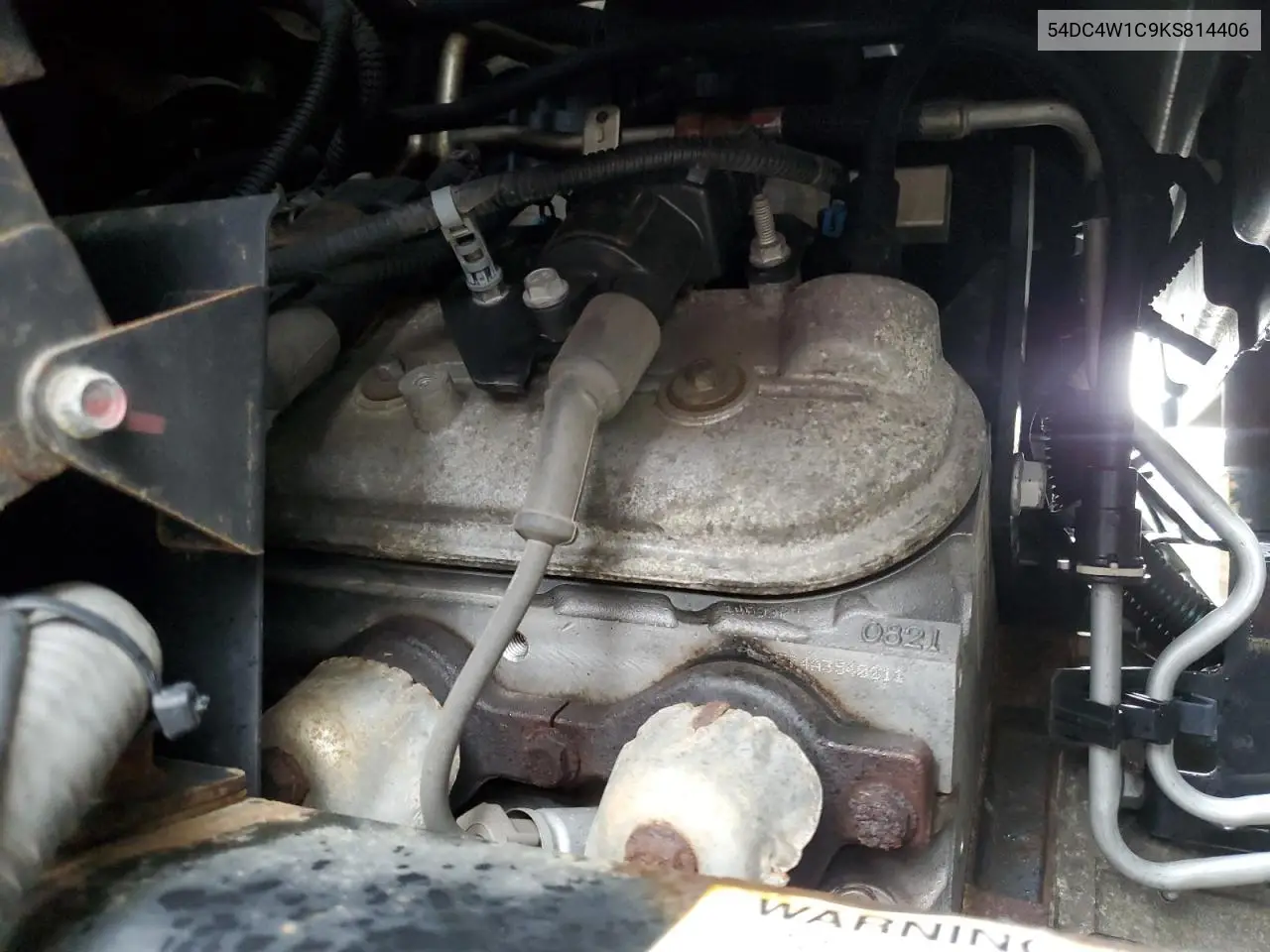 2019 Isuzu Npr Hd VIN: 54DC4W1C9KS814406 Lot: 54775805