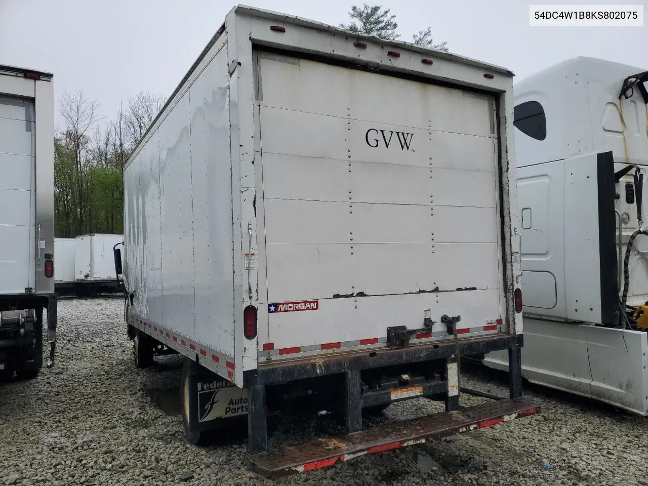 2019 Isuzu Npr Hd VIN: 54DC4W1B8KS802075 Lot: 55586525