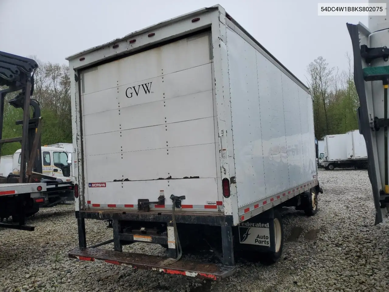 2019 Isuzu Npr Hd VIN: 54DC4W1B8KS802075 Lot: 55586525