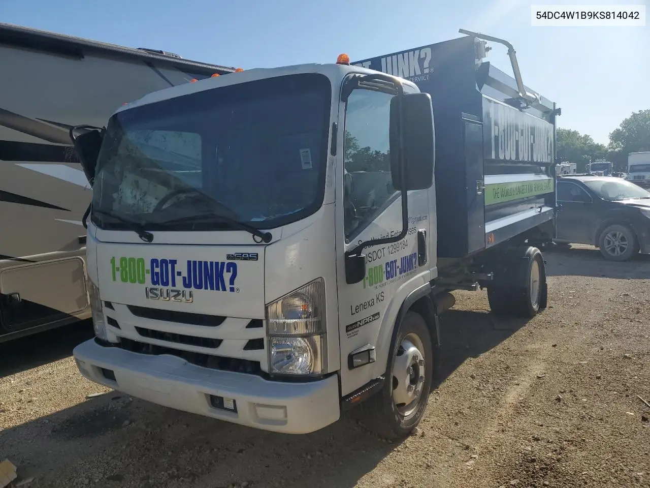 2019 Isuzu Npr Hd VIN: 54DC4W1B9KS814042 Lot: 55683365