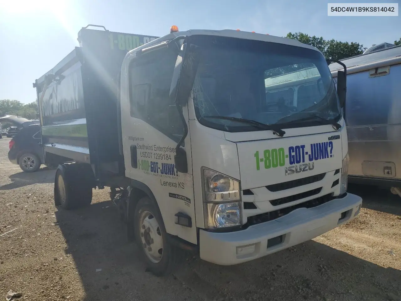 2019 Isuzu Npr Hd VIN: 54DC4W1B9KS814042 Lot: 55683365