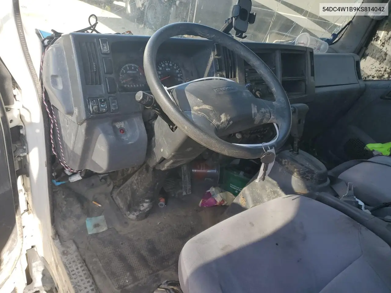 2019 Isuzu Npr Hd VIN: 54DC4W1B9KS814042 Lot: 55683365