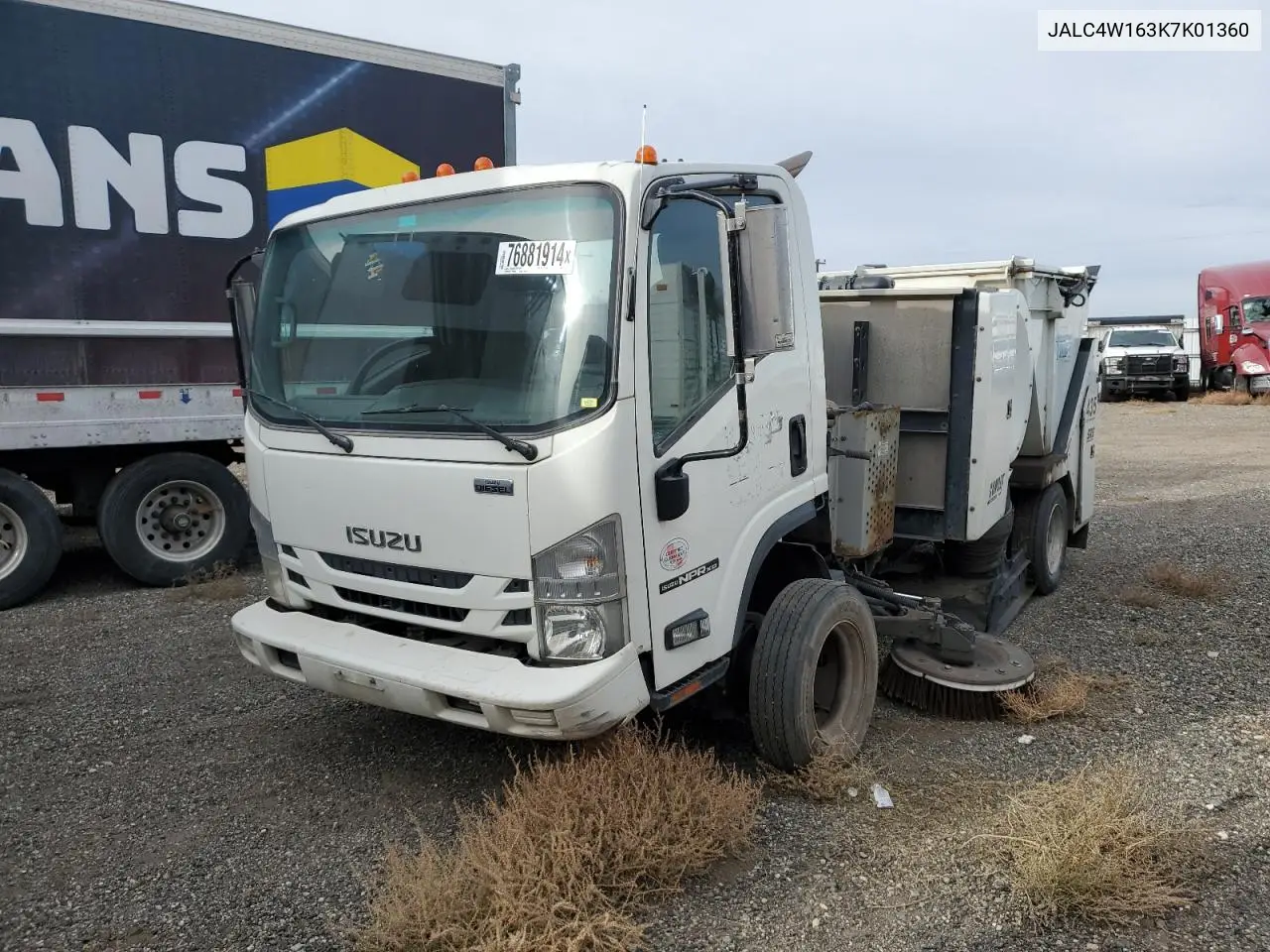 2019 Isuzu Npr Xd VIN: JALC4W163K7K01360 Lot: 76881914