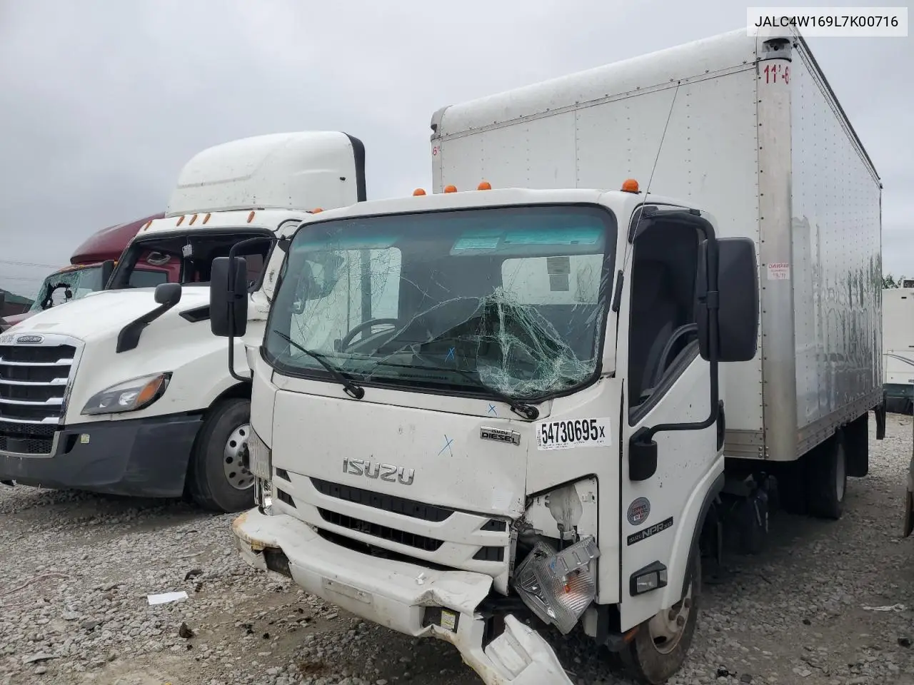 2020 Isuzu Npr Xd VIN: JALC4W169L7K00716 Lot: 54730695