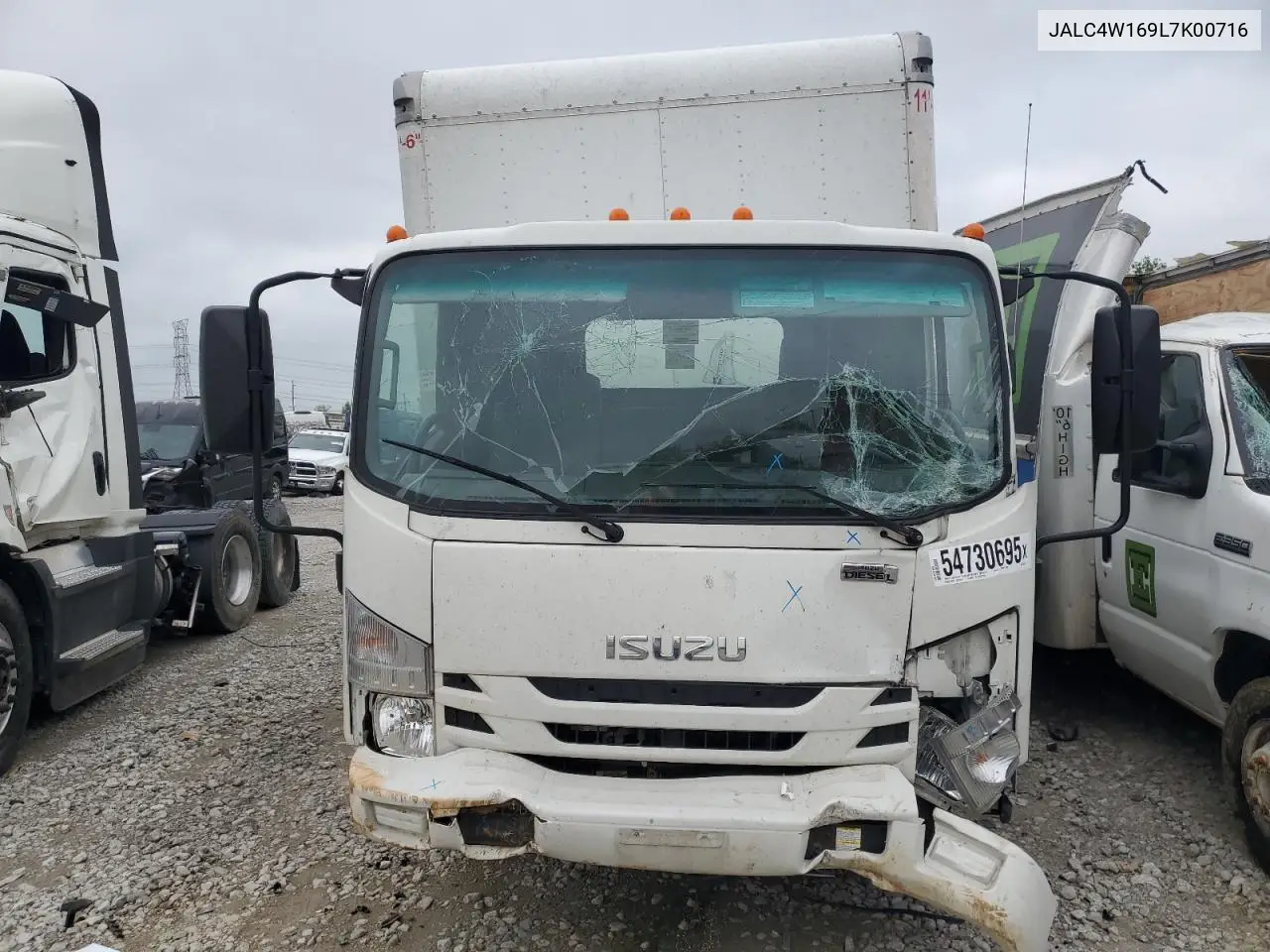 2020 Isuzu Npr Xd VIN: JALC4W169L7K00716 Lot: 54730695
