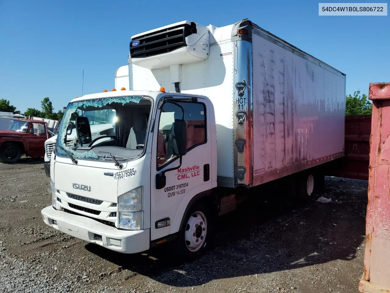 2020 Isuzu Npr Hd VIN: 54DC4W1B0LS806722 Lot: 56379585