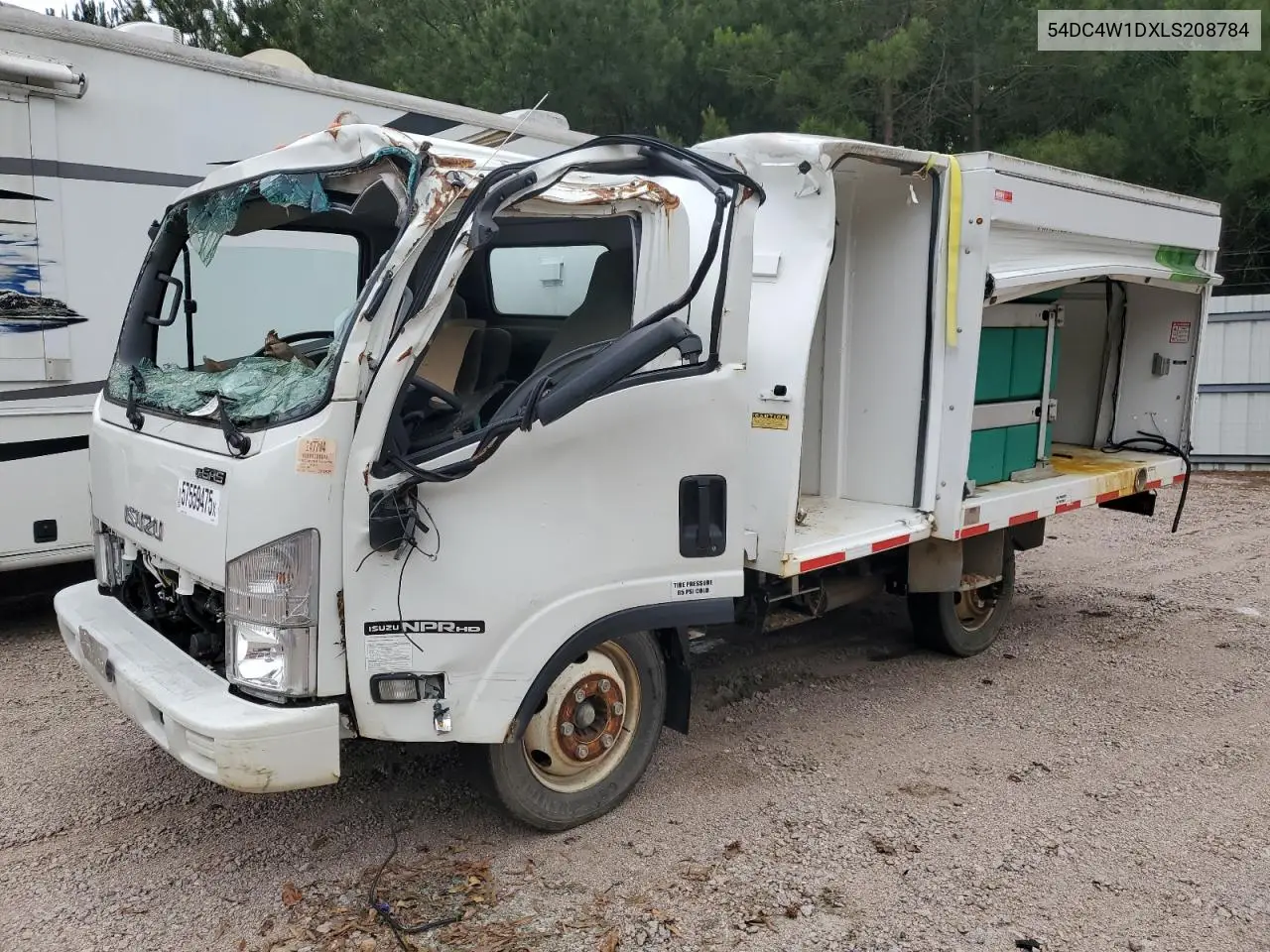 2020 Isuzu Npr Hd VIN: 54DC4W1DXLS208784 Lot: 57559475