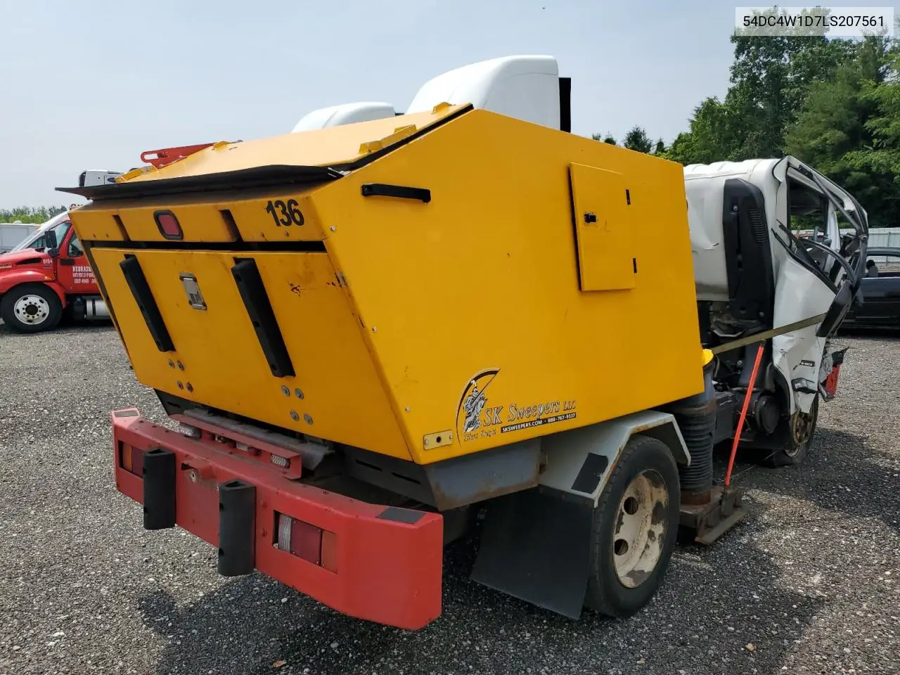 2020 Isuzu Npr Hd VIN: 54DC4W1D7LS207561 Lot: 60123825