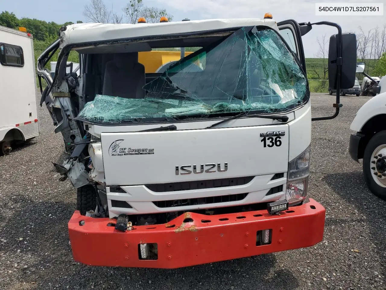 2020 Isuzu Npr Hd VIN: 54DC4W1D7LS207561 Lot: 60123825
