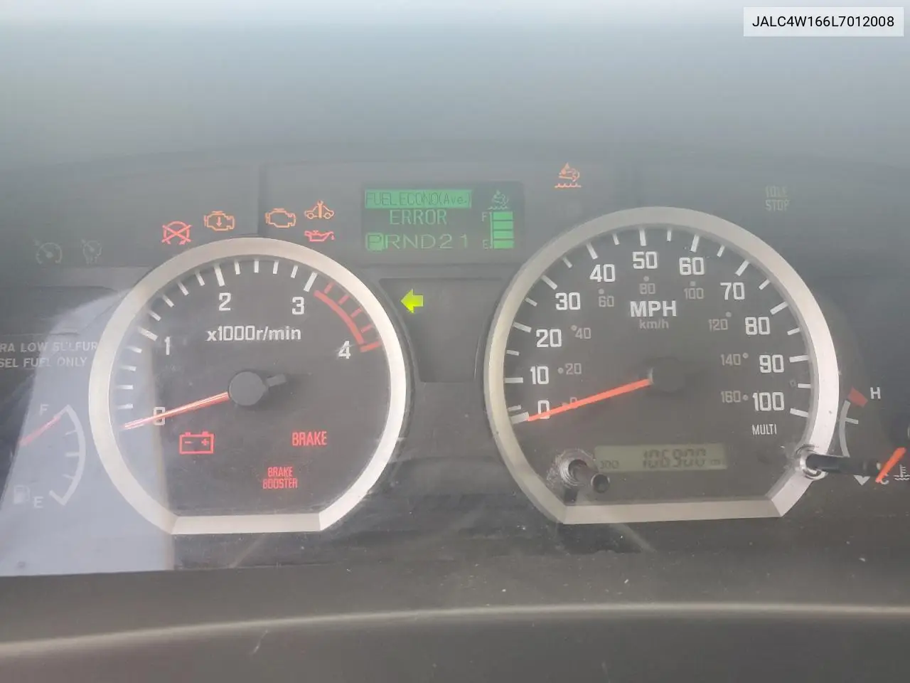2020 Isuzu Npr Hd VIN: JALC4W166L7012008 Lot: 60600365