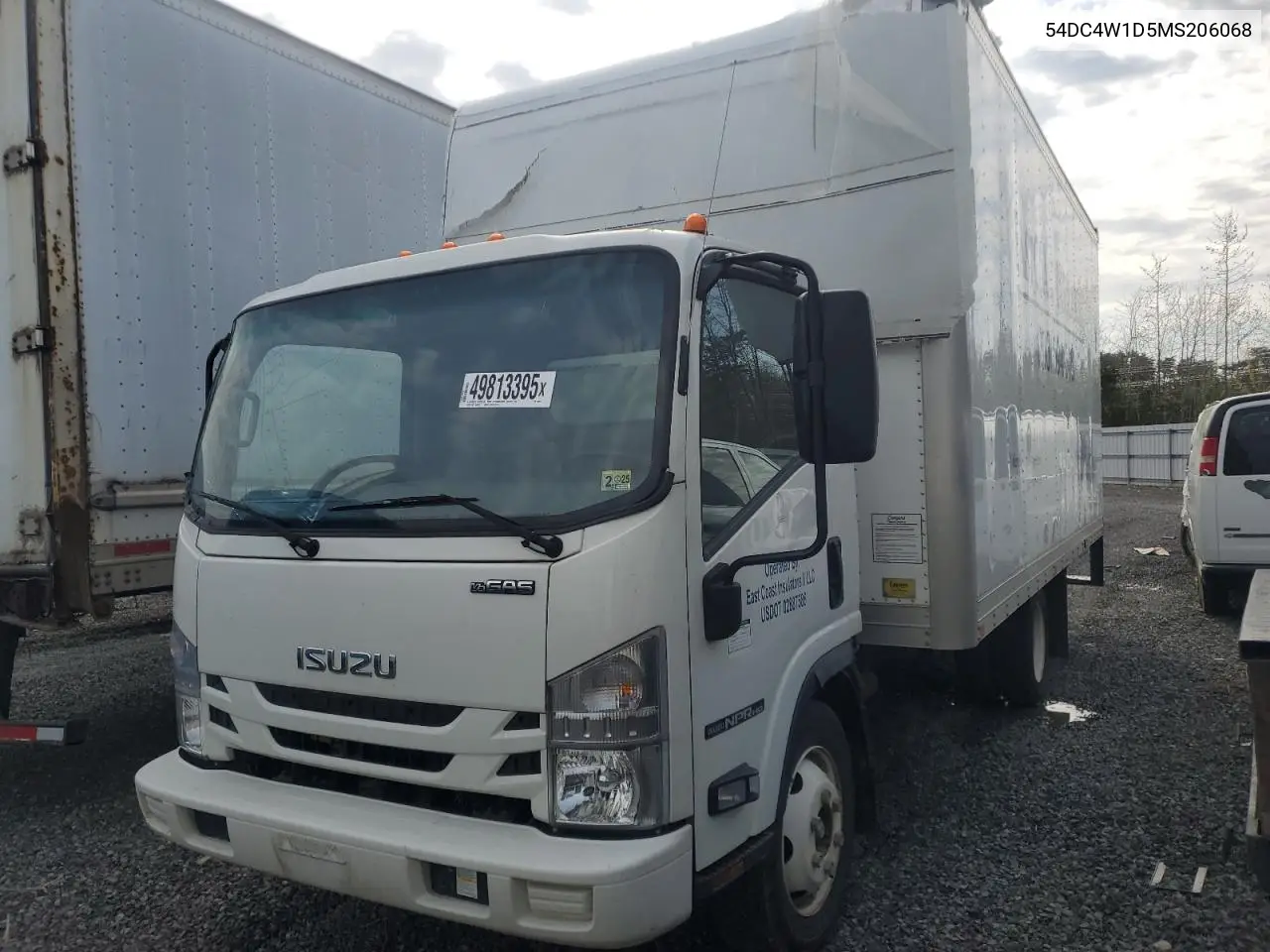 2021 Isuzu Npr Hd VIN: 54DC4W1D5MS206068 Lot: 49813395