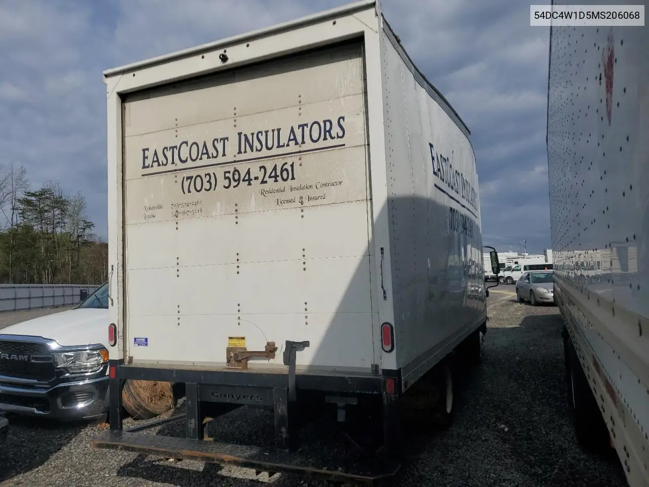 2021 Isuzu Npr Hd VIN: 54DC4W1D5MS206068 Lot: 49813395
