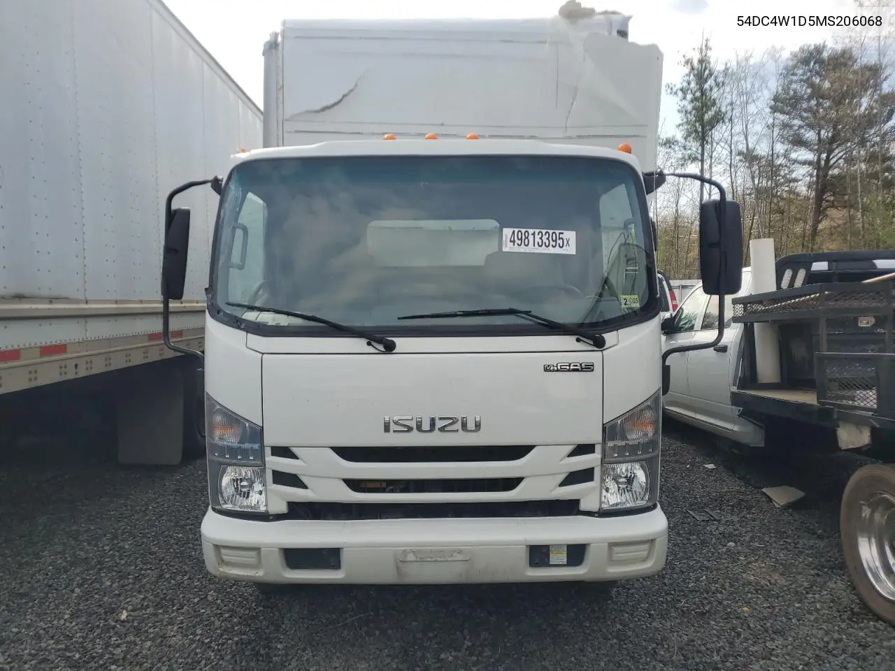 2021 Isuzu Npr Hd VIN: 54DC4W1D5MS206068 Lot: 49813395