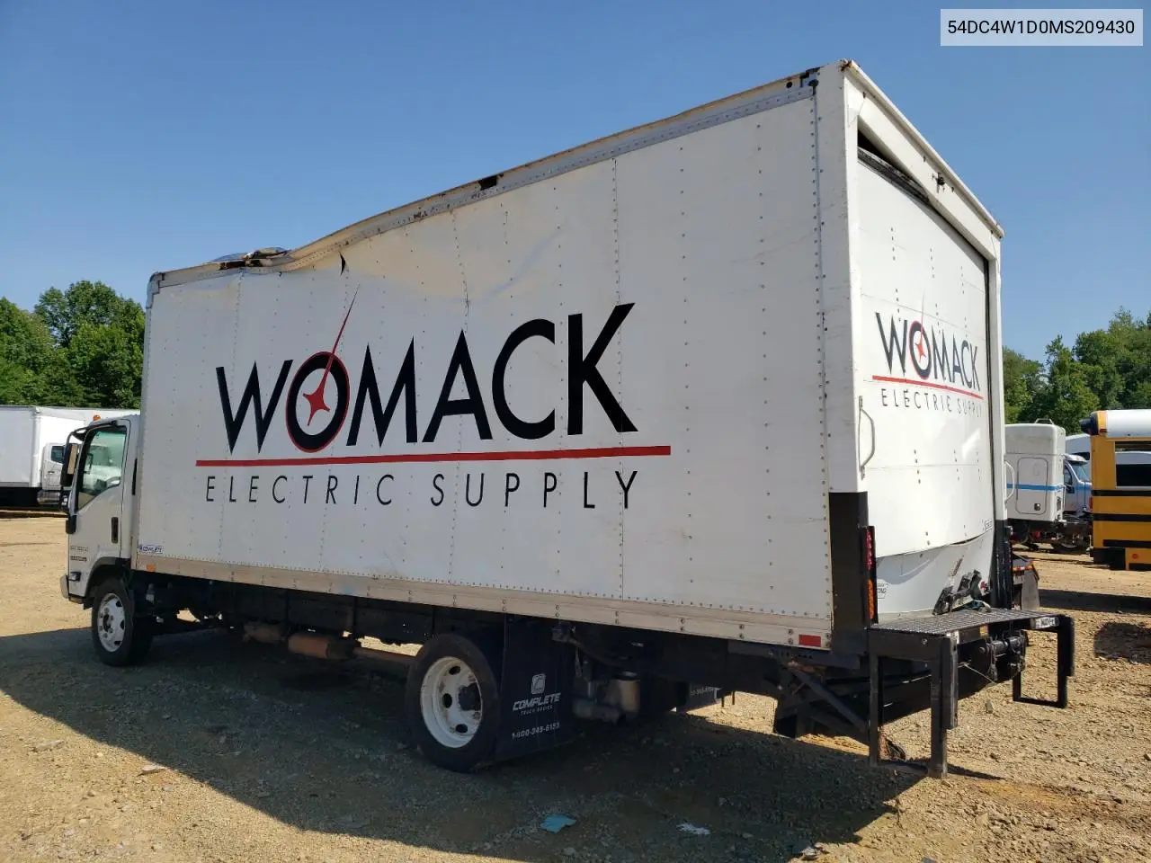 2021 Isuzu Npr Hd VIN: 54DC4W1D0MS209430 Lot: 61429315