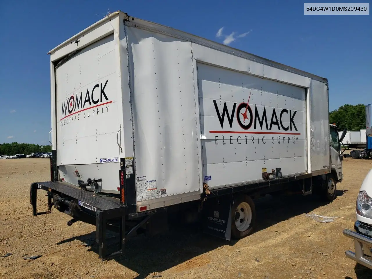 2021 Isuzu Npr Hd VIN: 54DC4W1D0MS209430 Lot: 61429315