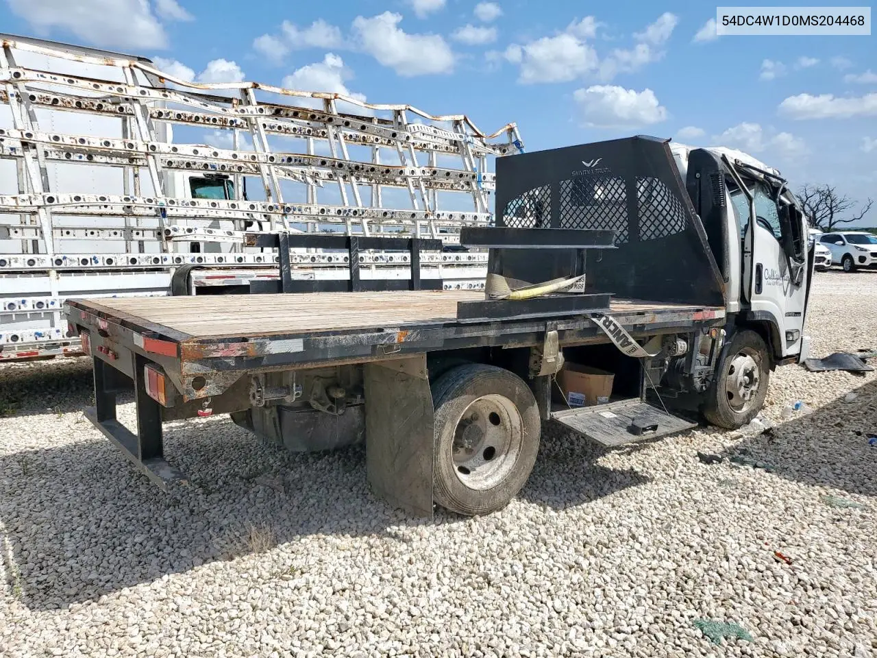 2021 Isuzu Npr Hd VIN: 54DC4W1D0MS204468 Lot: 61768715