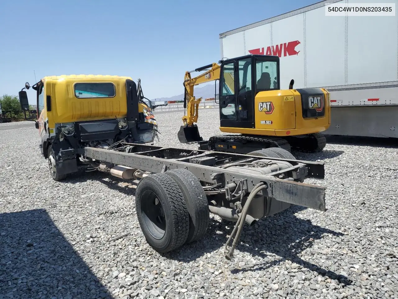2022 Isuzu Npr Hd VIN: 54DC4W1D0NS203435 Lot: 61915105