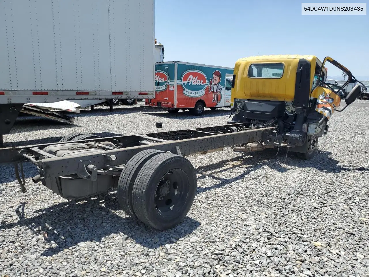 2022 Isuzu Npr Hd VIN: 54DC4W1D0NS203435 Lot: 61915105