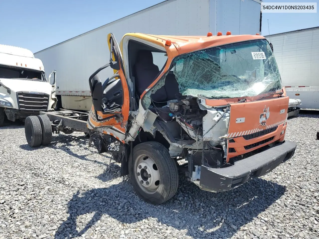 2022 Isuzu Npr Hd VIN: 54DC4W1D0NS203435 Lot: 61915105