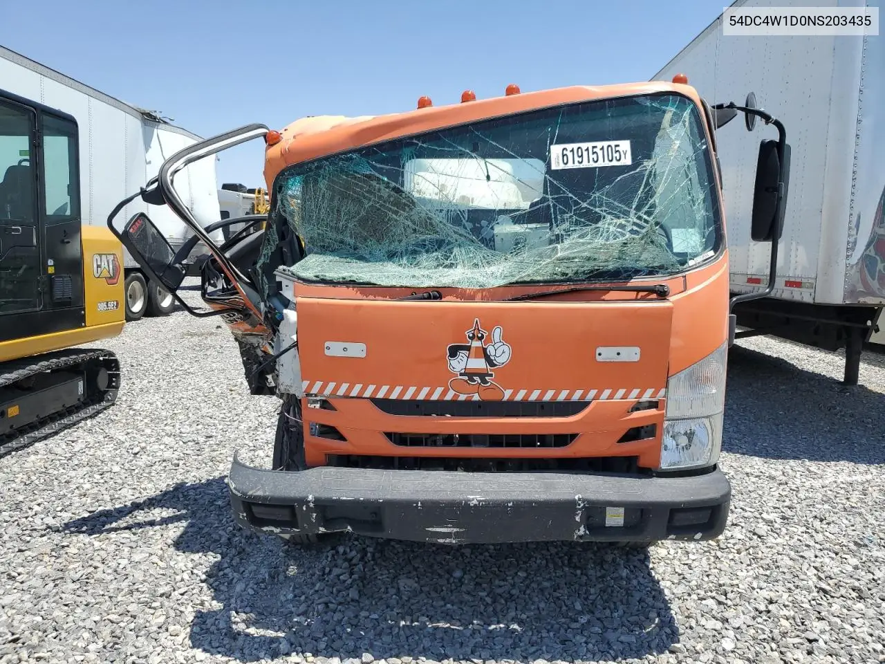 2022 Isuzu Npr Hd VIN: 54DC4W1D0NS203435 Lot: 61915105